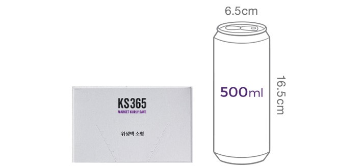 [KS365] 한 장씩 뽑아 쓰는 위생백 (소) 400매