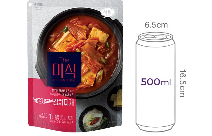[하림] The미식 묵은지두부김치찌개 350g