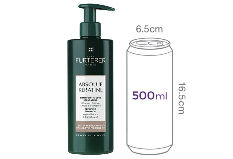 [르네휘테르] 압솔뤼 케라틴 손상 철벽 샴푸 500mL