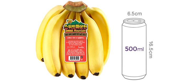 [KF365] 베트남산 실속 바나나 1kg내외