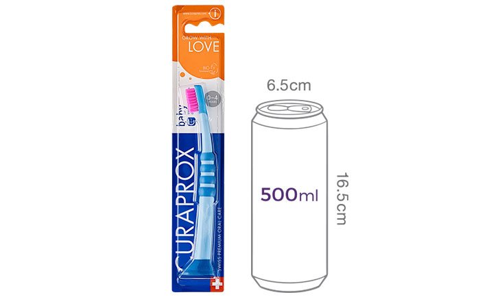 [큐라덴] 큐라프록스 베이비 유아용 칫솔 (0세~6세)