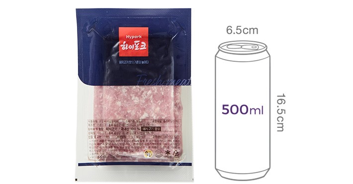 [하이포크] 한돈 뒷다리 다짐육 500g (냉장)