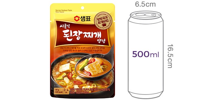 [샘표]  시골식 된장찌개 양념 130g