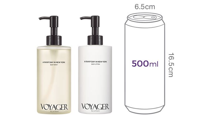 [포밤] 레이니 데이 인 뉴욕 바디케어 선물세트  (바디워시+바디로션)