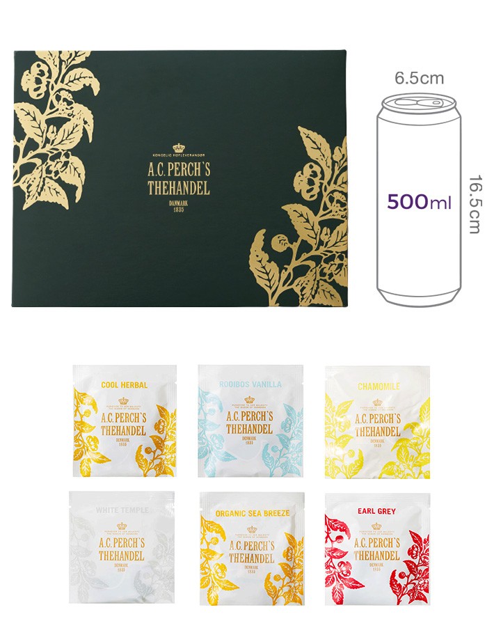 [A.C. 퍼치스 티핸들] 셀렉티드 티백 6종 세트 (18개입)