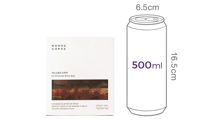[모모스커피] 브루백 에스쇼콜라 (10g X 7개입)