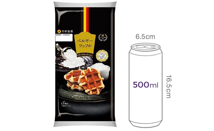 [마루나카] 벨기에와플 (29g X 6개입)