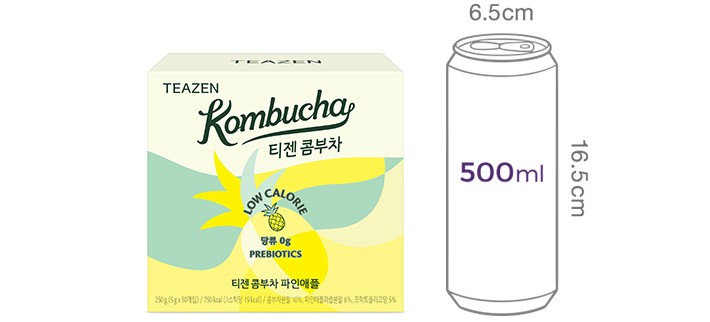 [티젠] 콤부차 파인애플 50개입