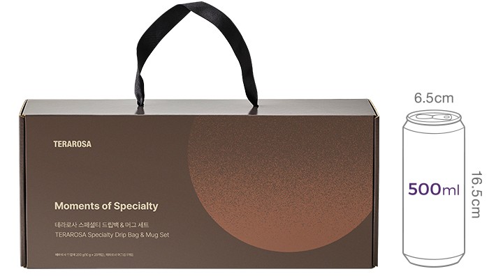 [선물세트][테라로사] 드립백 2종&머그 세트(드립백 10g X 20개입)