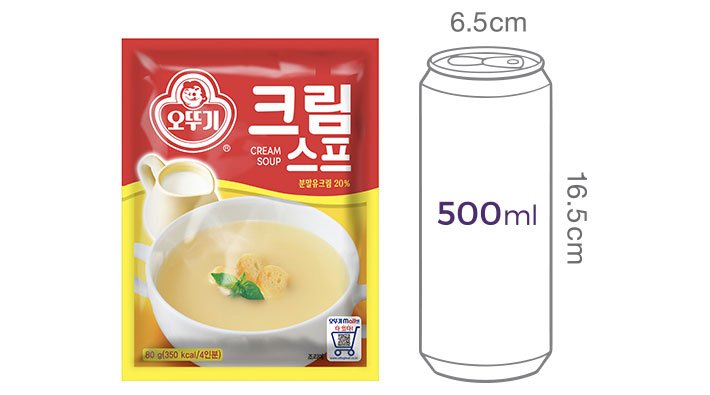 [오뚜기] 크림스프 80g