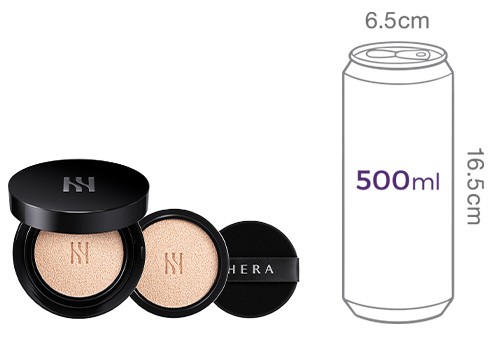 [헤라] (컬리온리) 홀리데이 블랙쿠션 기획세트 13N1호(본품+리필)