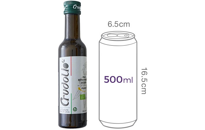 [크루돌리오] 유기농 엑스트라 버진 올리브 오일 250mL