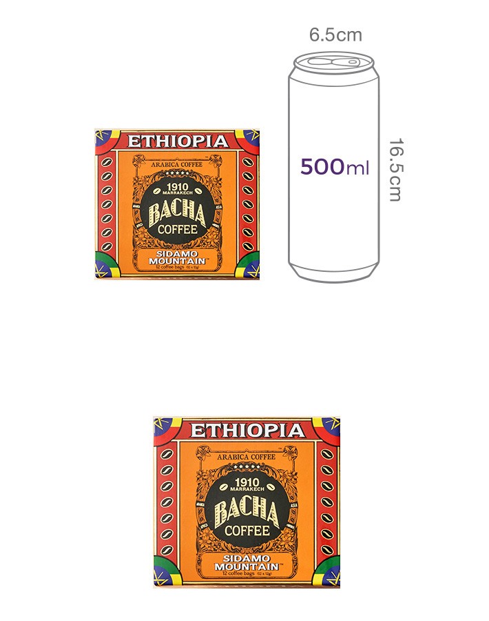 [바샤커피] 시다모 마운틴 커피 드립백 (12g X 12개입)