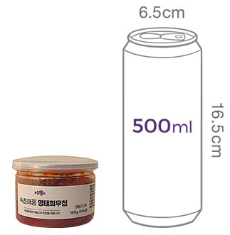 [속초해품] 명태회무침 160g(냉장)