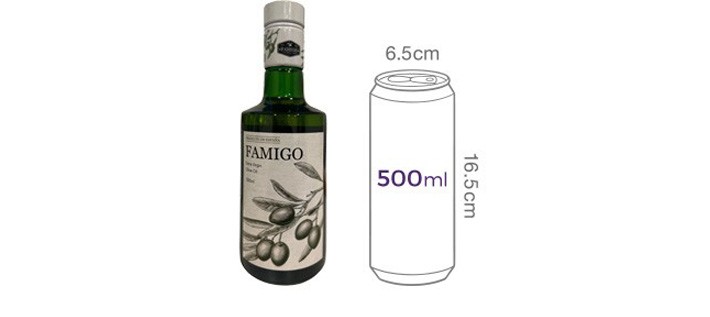 [파미고] 엑스트라 버진 올리브 오일 500mL