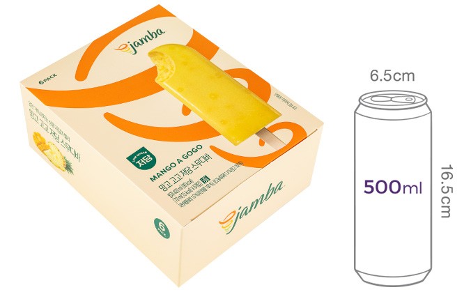 [잠바주스] 애플앤그린 저당 스무디바 (70mL X 6개)