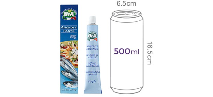 [지아] 앤쵸비 페이스트 60g