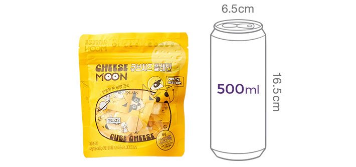 [치즈문] 큐브치즈 플레인 40g