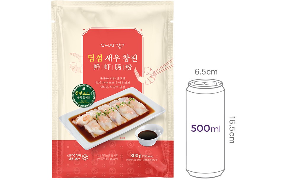 [Chai797] 딤섬 새우 창펀 300g