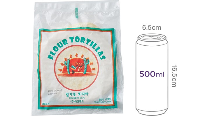 [아레바로스]밀또띠아 6인치