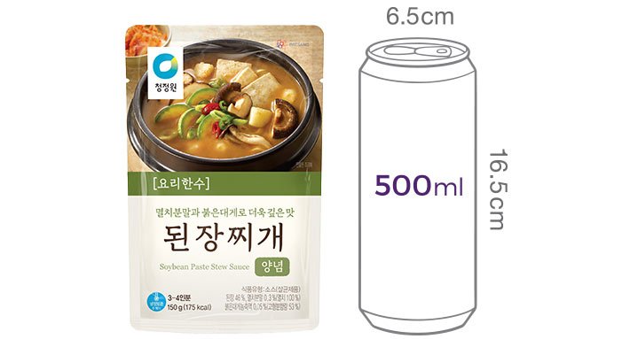 [청정원] 요리한수 된장찌개양념 150g