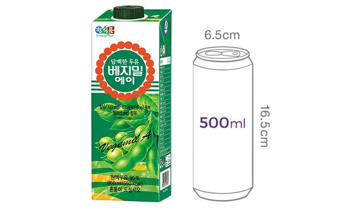 [베지밀] 담백한 A 두유 950mL