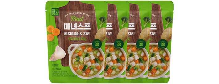 [한끼통살] 마녀스프 베지터블&치킨 * 4개입