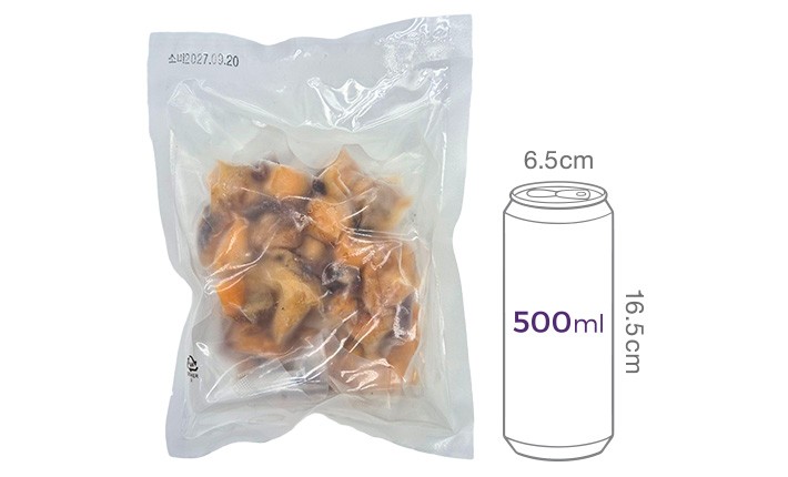 [포트'럭] 동해안 손질 황골뱅이살 150g (냉동)