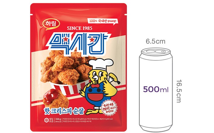 [맥시칸] 핫크리스피 치킨 순살&매콤 양념치킨소스
