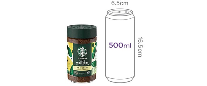 [스타벅스] 인스턴트 커피 카페 모먼트 통 브라이트 65g