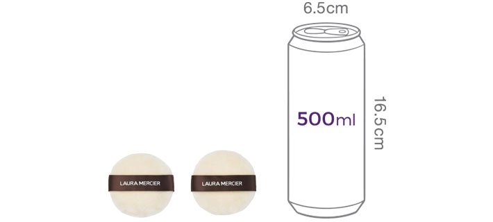 [로라 메르시에] 미디움 벨루어 퍼프 (2개입)