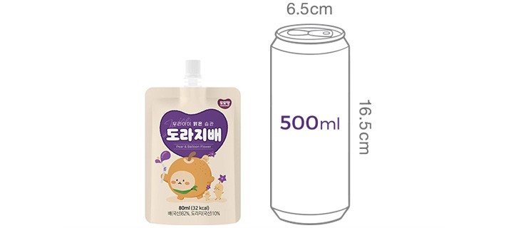 [룰루맘]우리아이 맑은습관 도라지배 5포