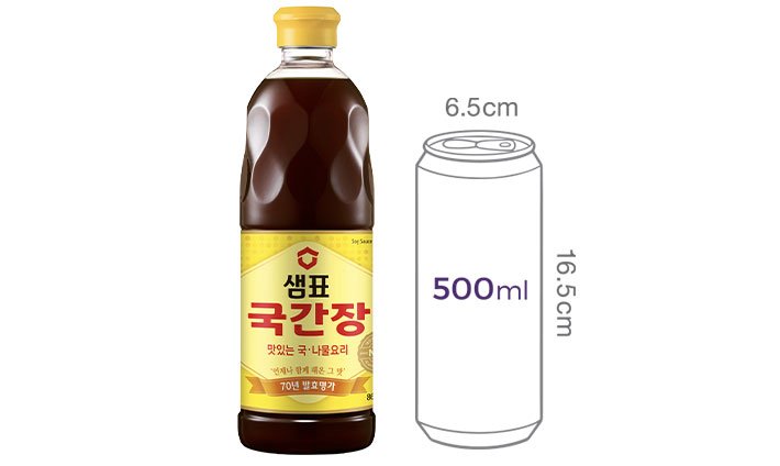 [샘표] 국간장 860ml