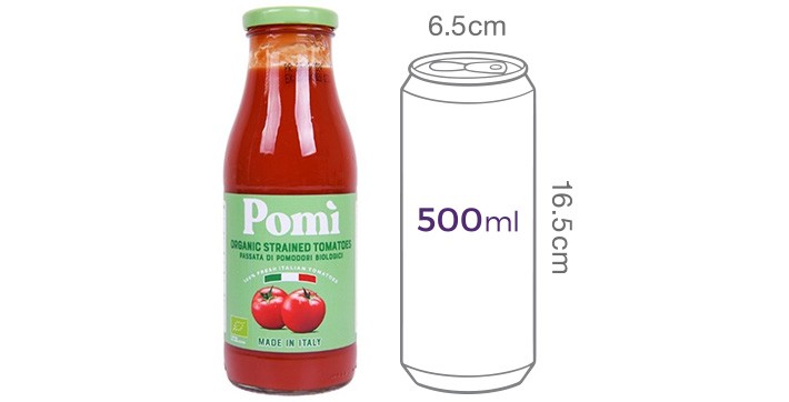 [포미] 유기농 스트레인드 토마토 소스 500g