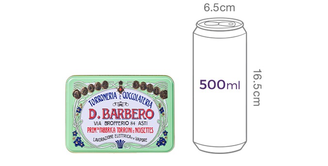 [디 바르베로] 피스타치오 화이트 그린 틴 105g