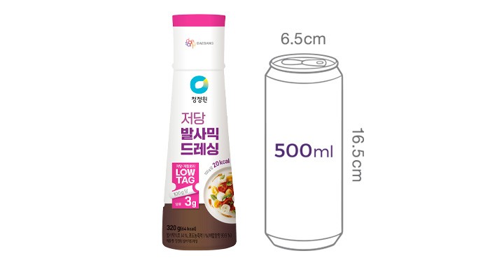 저당&저칼로리 발사믹 드레싱 320g