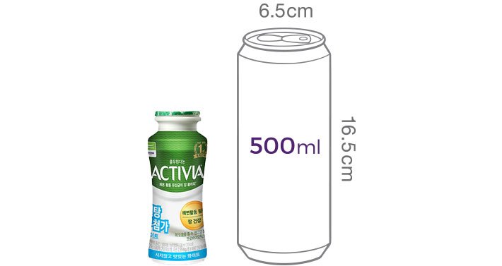 [풀무원다논] 액티비아 화이트플레인 (130mL X 8입)