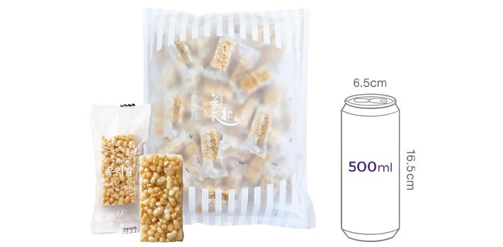 [미송당] 땅콩톡톡 우리쌀 현미강정 500g