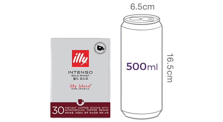 [일리] 볼드 로스트 레귤러 스틱커피 (1.6g X 30입)