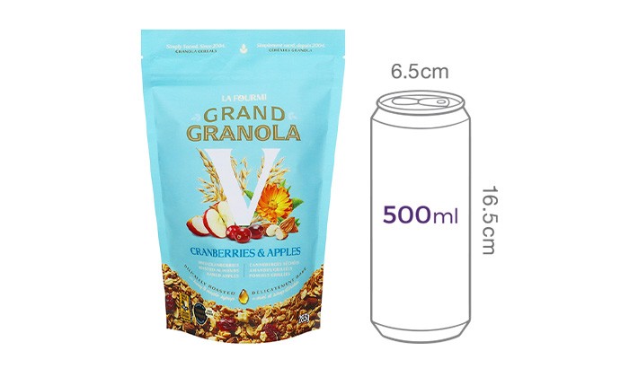 [그랜드 그래놀라] 크랜베리&애플 그래놀라 283g