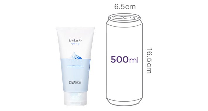 [스와니코코] 알래스카 빙하크림 150ml (수분/진정 크림) (+시카 펩타이드 마스크팩 1매 증정)