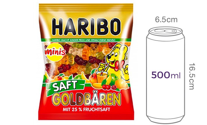 [하리보] 샤프트 골드베렌 220g