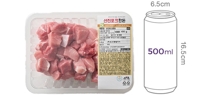 [선진포크한돈] 앞다리 찌개용 400g