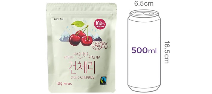 [어스맨] 무설탕 공정무역 히말라야 건체리 100g