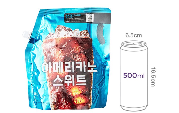 [쟈뎅] 스위트아메리카노 1.5L