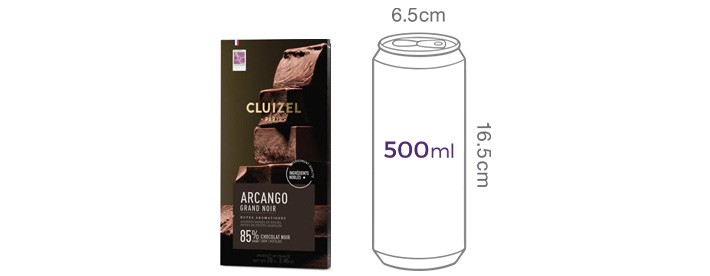 [클뤼젤] 아르캉고 프리미엄 다크 초콜릿 85% 70g