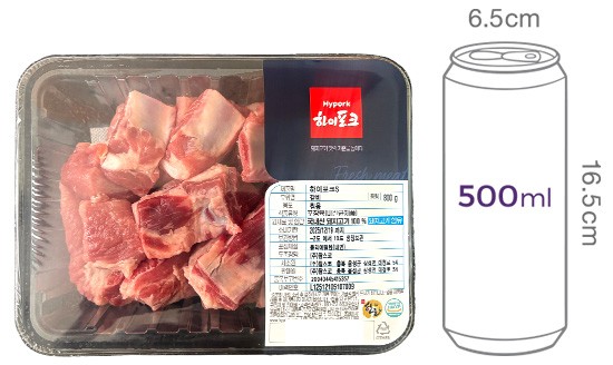 [하이포크] 한돈 찜갈비 800g (냉장)