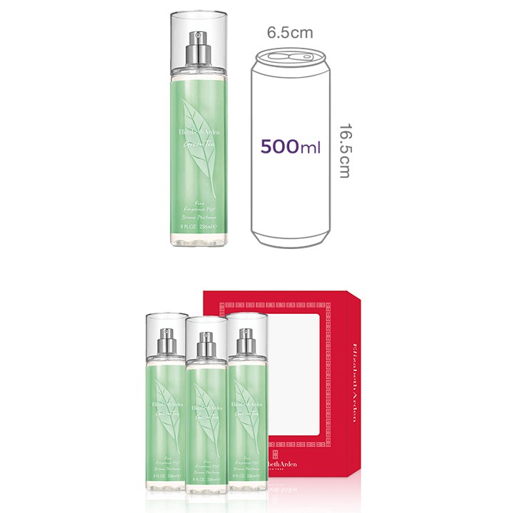 [엘리자베스아덴] 그린티 바디미스트 3종 기획(+바디미스트236ml 3개)