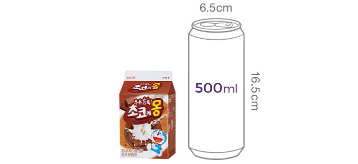 [남양] 우유 초코에몽 200mL