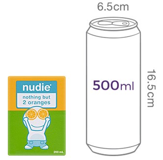 [누디] 어린이 오렌지주스 (오렌지2개)(200mL X 10개)